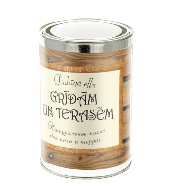 Натуральное масло для ПОЛА и ТЕРРАС