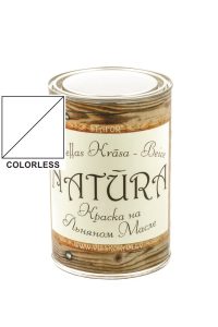 Lineļļas krāsa NATURA bezkrāsaina