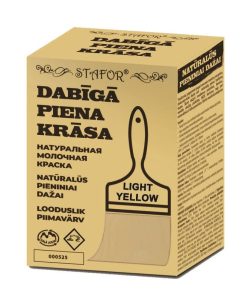 PIENA krāsa sausa, gaiši dzeltena