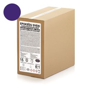 SVEĶI epoksīdu dziļai liešanai ar CIETINĀTĀJU