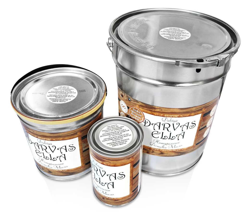 STAFOR wood tar oil – enhanced protection against UV rays and moisture!